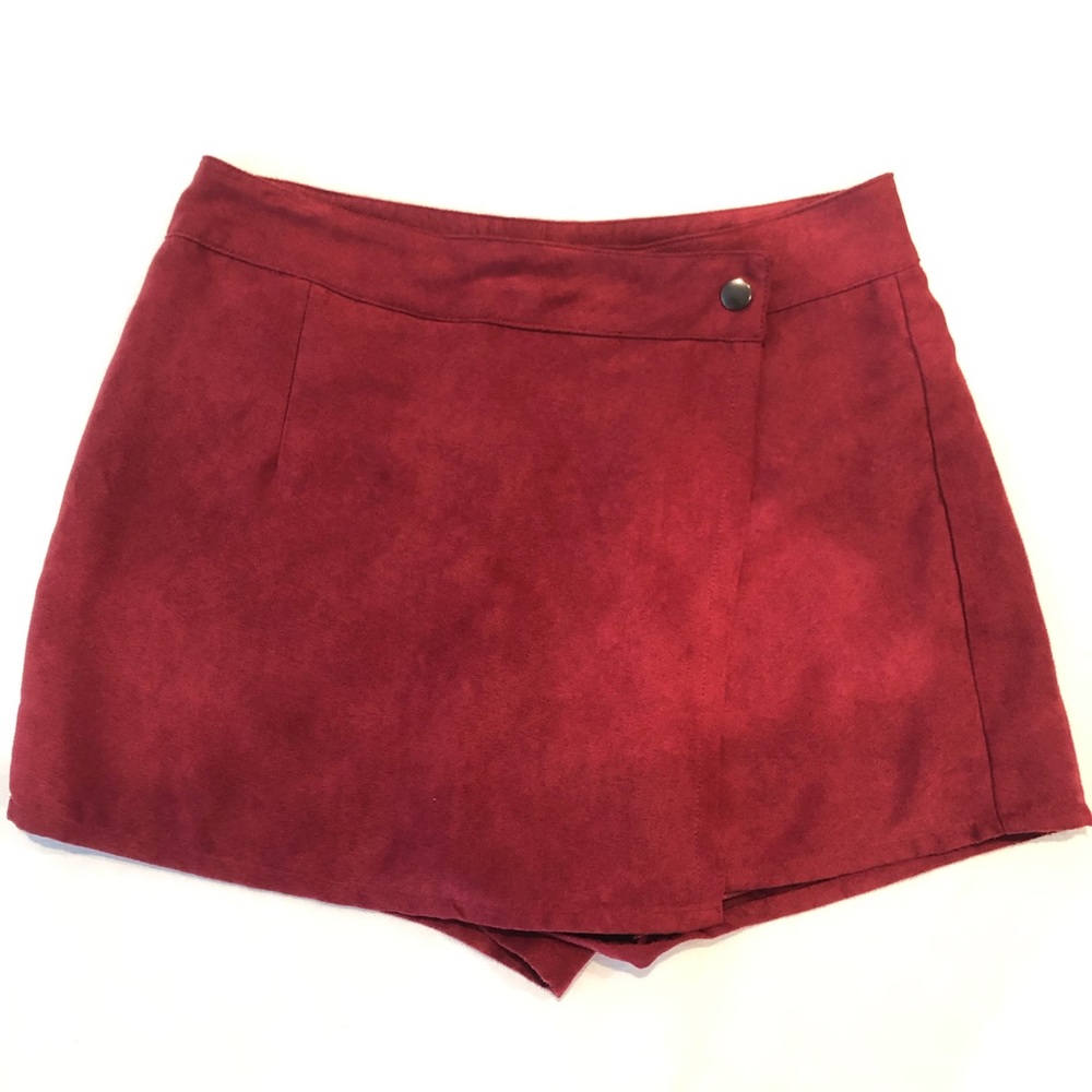 Red Velvet Skort